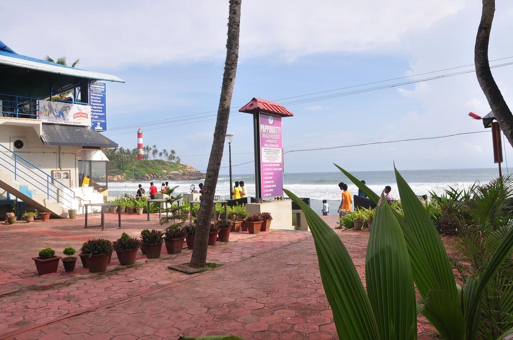 Pappukutty Beach Resort Ковалам Экстерьер фото